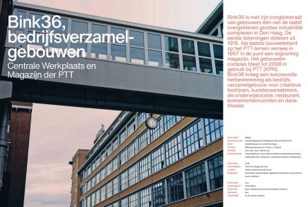 Nieuw in Oud, Binckhorst Den Haag, PTT -Bink36