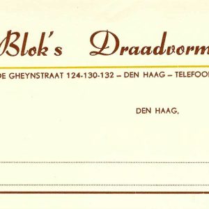 Blok's Draadvorm, De Gheijnstraat 124-130-132, ca. 1960