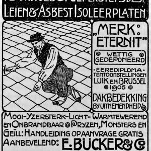Bücker & Co, asbestartikelen, Laan 18B, 1905