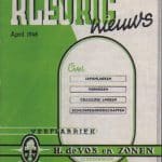 De Vos, verffabriek bedrijfsblad Kleurig Nieuws, 1948