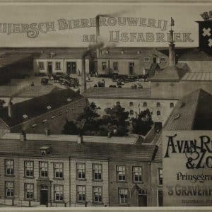 De Drie Kruisen, bierbrouwerij, Prinsegracht 126, 1895
