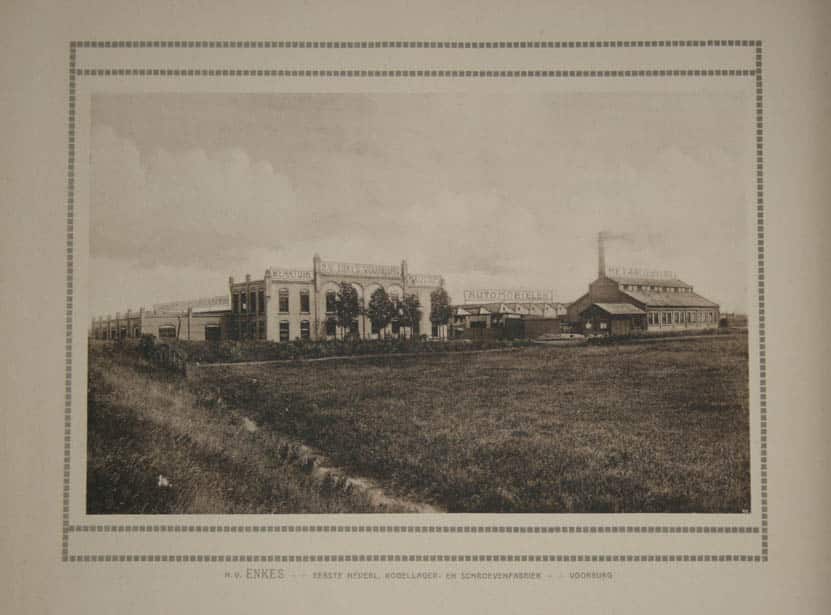 Eerste Nederlandse Kogellager en Schroevenfabriek, Westvlietweg 60, 1918