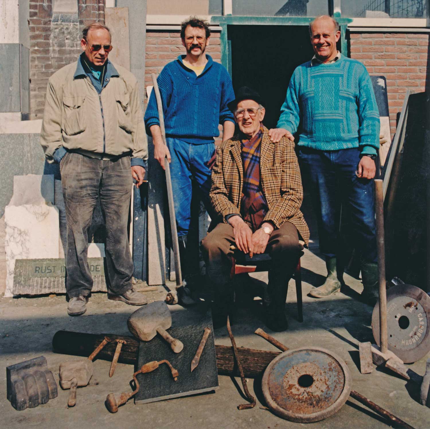A. Bakker sr en zonen, Leeghwaterstraat, jaren 90