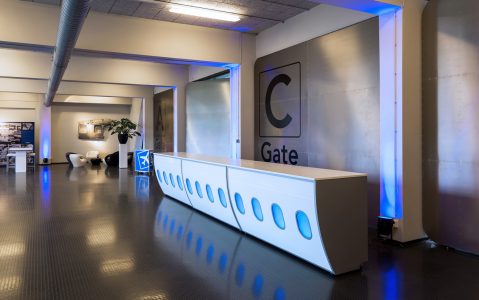 Fokkerschool, luchtvaarttechniek, Binckhorstlaan, ca. 2018