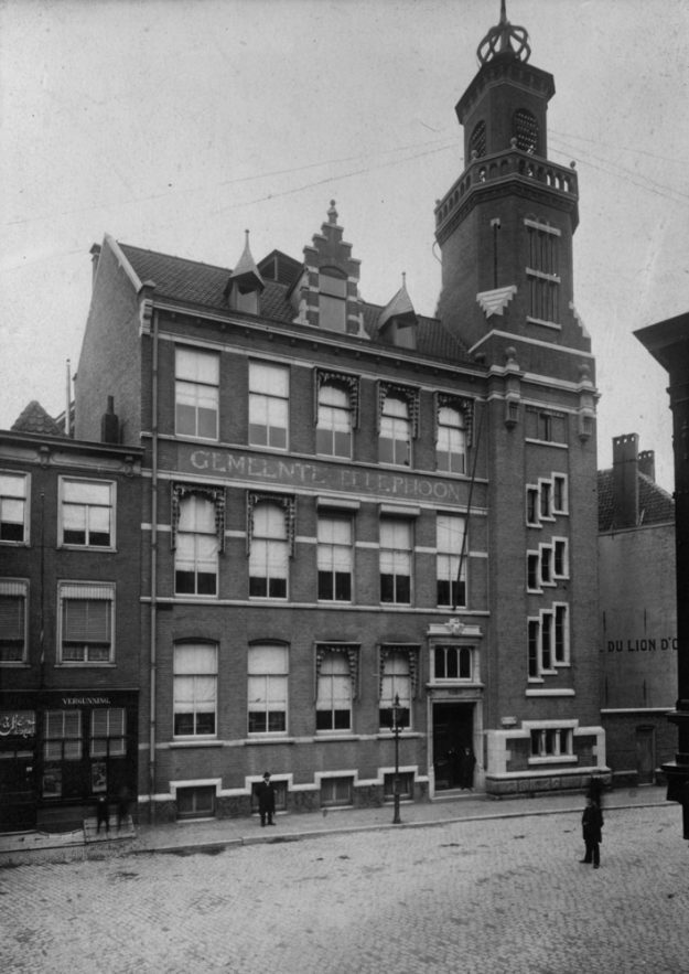 Gemeente Telefoon, Hofweg, 1903.