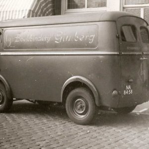 Gimberg, boekbinderij, bedrijfswagen, jaren 50