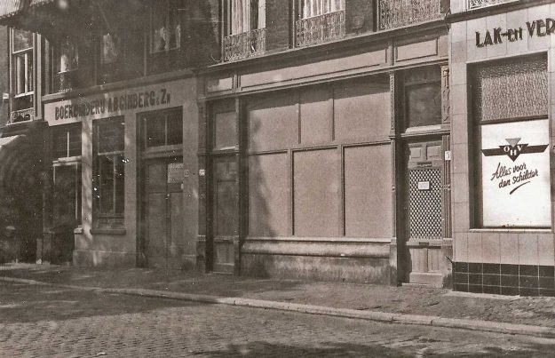 Gimberg, boekbinderij, Veenkade, jaren 30