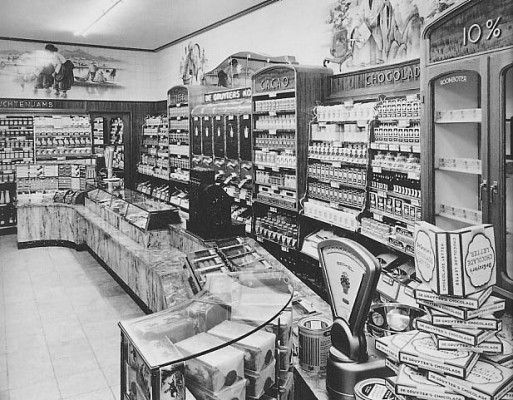 De Gruyter, zelfbedieningswinkel