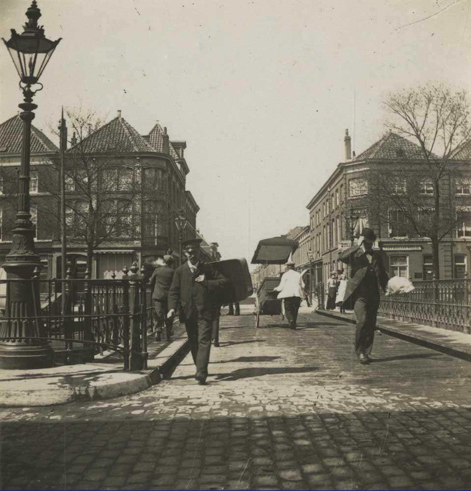 Hemsterhuisstraat, Enthovenbrug, ca. 1910