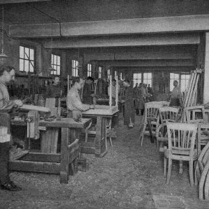 J.M. Haring Stoom-Stoelenfabriek, Jacob Catstraat 2D, 1916