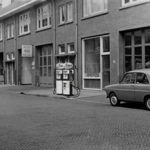 Herweijer, autobedrijf, Sinaasappelstraat, 1956