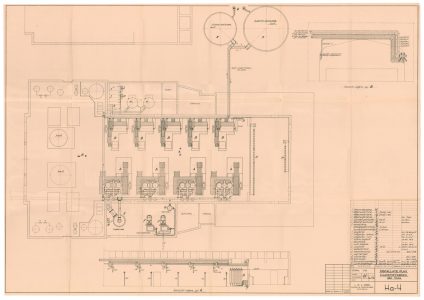 Hoek, zuurstoffabriek, Saturnusstraat 30, 1956