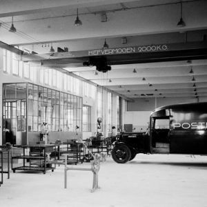 RAC werkplaats, 1e van der Kunstraat, jaren 30