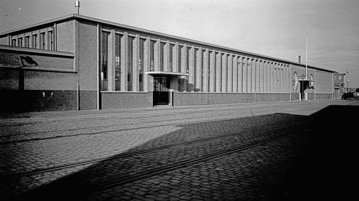 RAC, 1e van der Kunstraat, werkplaats, 1939