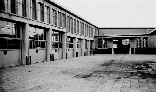 RAC werkplaats, 1e van der Kunstraat, jaren 30
