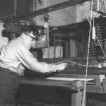 Passementmakerij Jan Brandenburg, Noorderbeekstraat 14, ca. 1950