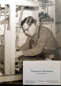 Passementmakerij Jan Brandenburg, Noorderbeekstraat 14, ca. 1960