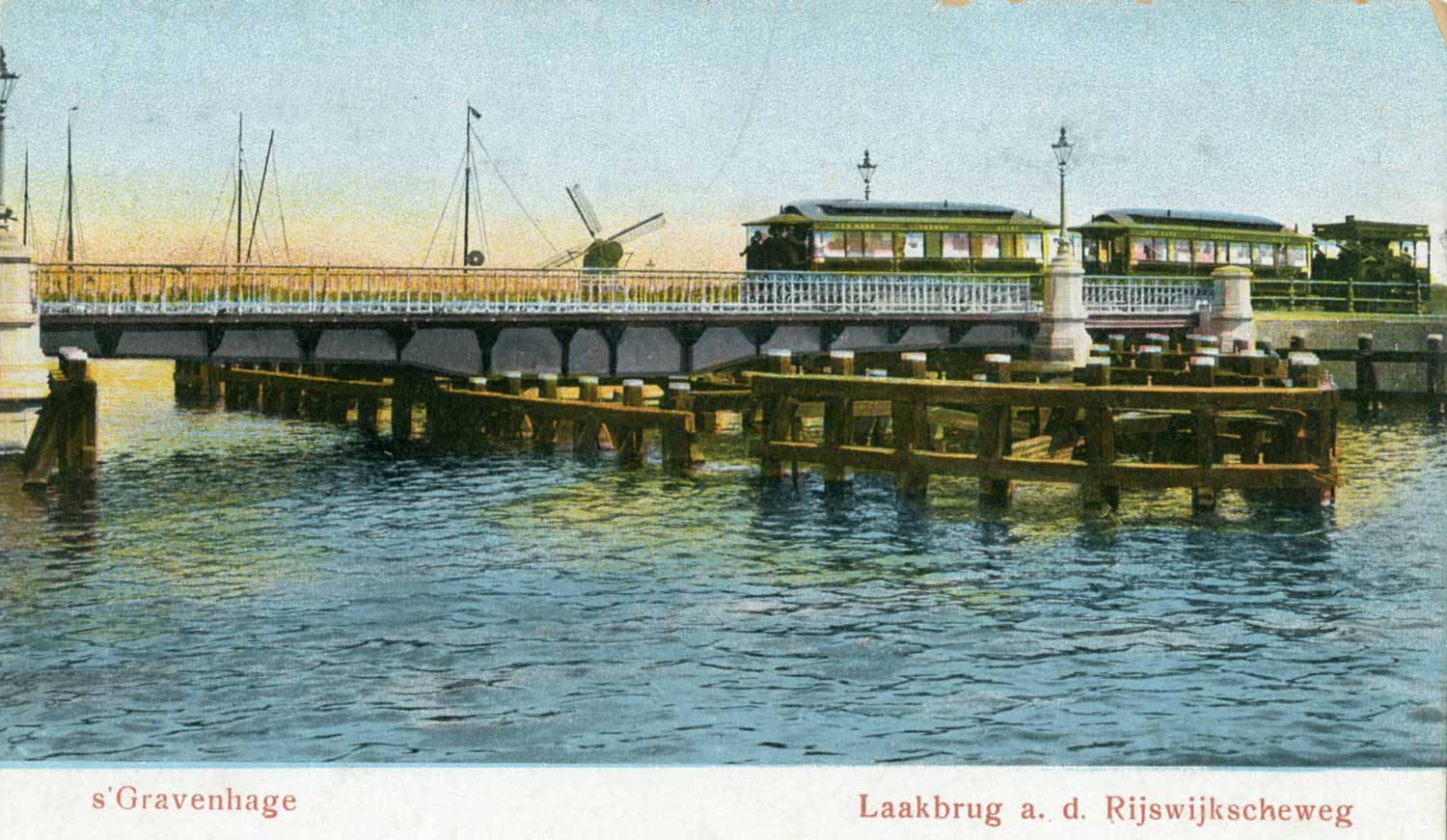 Laakbrug, Rijswijkseweg, ca. 1900