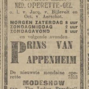 The Ladies Paradise, hoedenwinkel, Passage 7, 1924