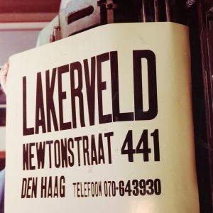 Lakerveld, drukkerij en uitgeverij, Newtonstraat 441, jaren 70