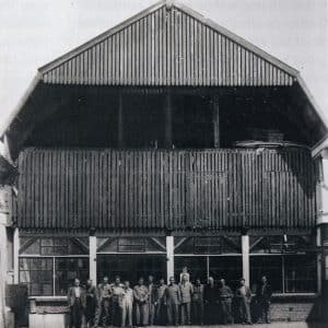 L. van Leenen, meubelfabriek en houthandel, Bij de Westermolens, jaren 50