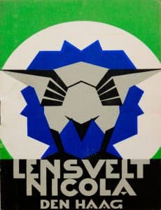 Lensvelt Nicola, bakkerij, Venestraat, 1930