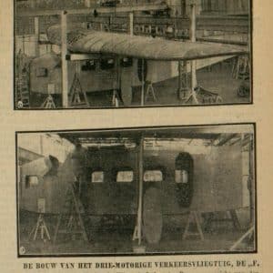 Nationale Vliegtuigindustrie, bouw driemotorig vliegtuig, 1925
