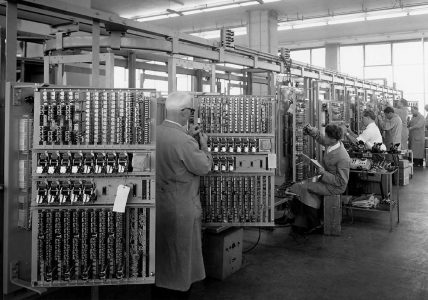 Philips, Televisiestraat, Teka-centrale, 1960