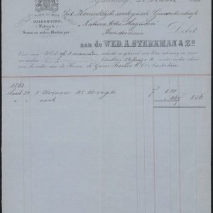 IJzergieterij De Prins van Oranje, Stationsweg 140, 1865