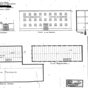 Reuser & Smulders, koffiebranderij-theepakkerij, Brouwersgracht 4,, 1904