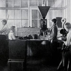 Reuser & Smulders, koffiebranderij-theepakkerij, Brouwersgracht 4,, 1921
