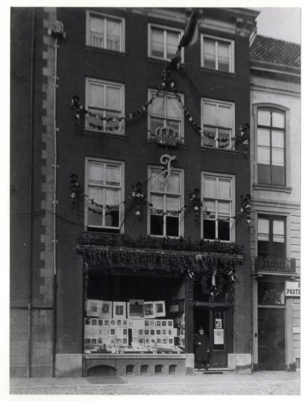 W.P. van Stockum, boekverkopers, Buitenhof 36, 1909