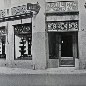 Van Willigen en Zonen, juwelier, Zoutmanstraat,1938