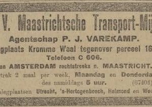 Varekamps Motorbootdienst, Fijnjekade 2, 1920