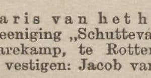 J. Varekamp, beurtvaart, Dunne Bierkade, 1890