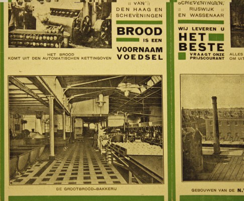 Vereenigde Bakkerijen, HBF, Willems, Bilderdijkstraat 141/141a, 1932