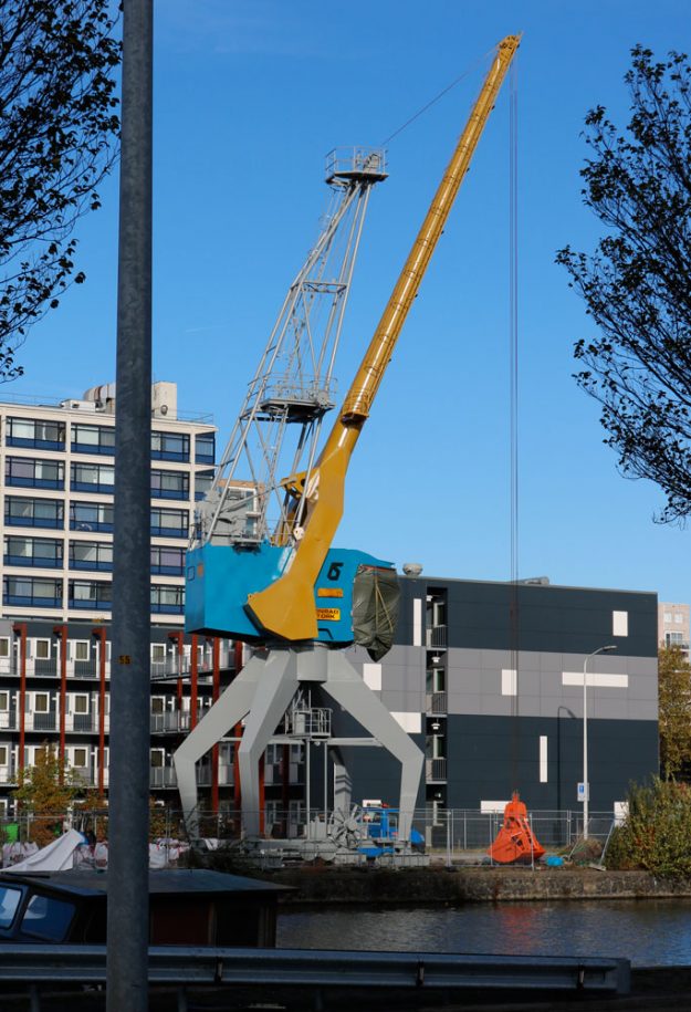 Verhulst, bouwmaterialen, kraan, Calandkade, 2018