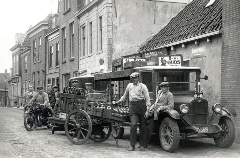 P. Verlaan & Zonen, electrische limonadefabriek, Venestraat 56, Leidschendam, ca. 1928