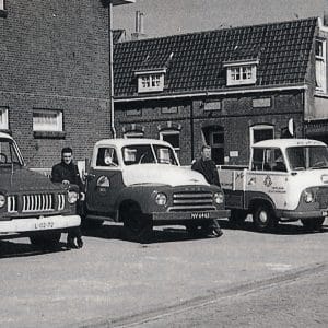 P. Verlaan & Zonen, electrische limonadefabriek, Venestraat 56, Leidschendam, jaren 50