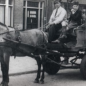P. Verlaan & Zonen, electrische limonadefabriek, Venestraat 56, Leidschendam, jaren 30