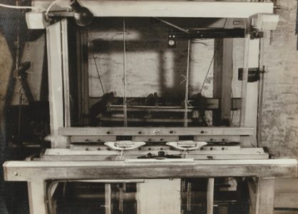 Passementmakerij Jan Brandenburg, Noorderbeekstraat 14, ca. 1950