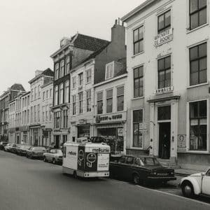 Wyers, groothandel textiel,Prinsegracht 26, 1979
