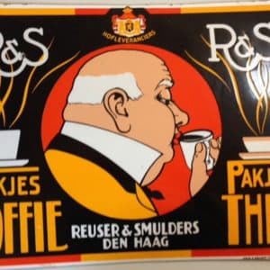 Reuser & Smulders, koffiebranderij-theepakkerij, Brouwersgracht 4, ca. 1930