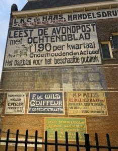 Tasmanstraat, muurreclames, 2025