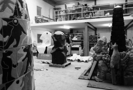 Zuliani, Kunst en terrazzo, Industrieweg, Zoetermeer, 2000