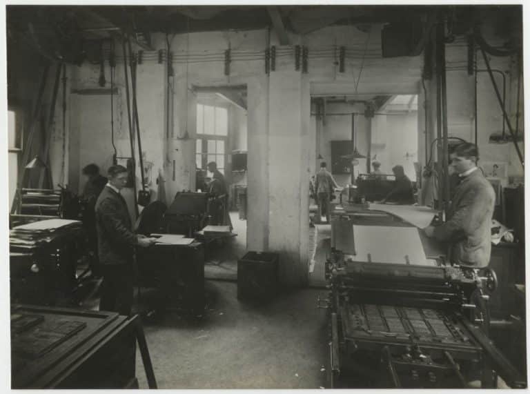 Levisson, drukkerij, Hofwijckstraat 5-23, 1917