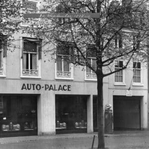 Auto-Palace, Houtweg 7-8, jaren 30