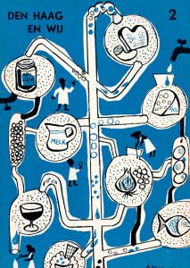 Gemeente Den Haag, Spui 70, 1956