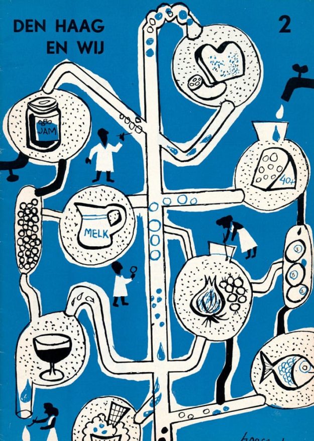 Gemeente Den Haag, Spui 70, 1956