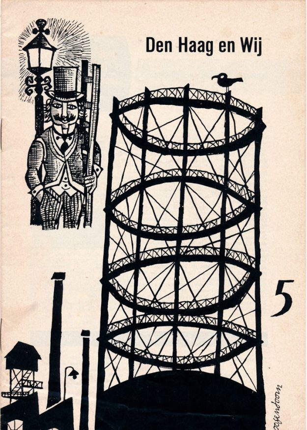 Gemeente Den Haag, Spui 70, 1958